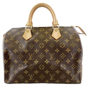 ルイ・ヴィトン モノグラム スピーディ30 ブラウン ハンドバッグ