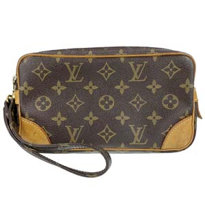 ルイ・ヴィトン モノグラム マルリー ドラゴンヌPM ブラウン セカンドバッグ