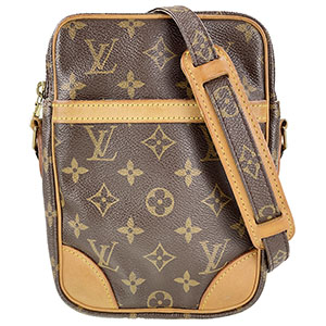 ルイ・ヴィトン モノグラム ダヌーブ ブラウン ショルダーバッグ