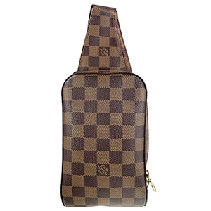 ルイ・ヴィトン ダミエ エベヌ ジェロニモス ブラウン ボディバッグ