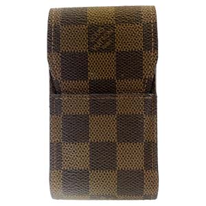 ルイ・ヴィトン ダミエ エベヌ エテュイ シガレット ブラウン シガレットケース