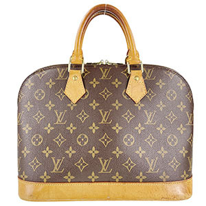 ルイ・ヴィトン モノグラム アルマ ブラウン ハンドバッグ