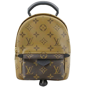 ルイ・ヴィトン モノグラム リバース パームスプリングス バックパック MINI マロン リュック