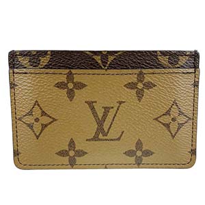ルイ・ヴィトン モノグラム リバース ポルト カルト サーンプル マロン カードケース