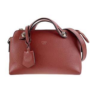フェンディ バイザウェイ スモール カーフレザー レッド 2WAY ハンドバッグ