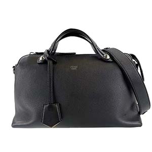 フェンディ バイザウェイ ミディアム カーフレザー ブラック 2WAY ハンドバッグ