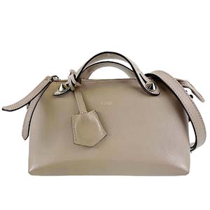 フェンディ バイザウェイ スモール カーフレザー グレー 2WAY ハンドバッグ