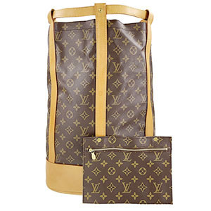 ルイ・ヴィトン モノグラム ランドネGM ブラウン ショルダーバッグ