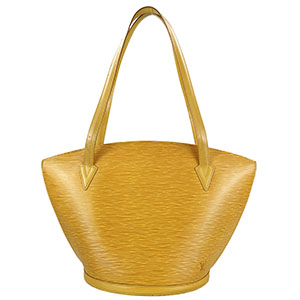 ルイ・ヴィトン エピ サンジャック ショッピング タッシリイエロー トートバッグ