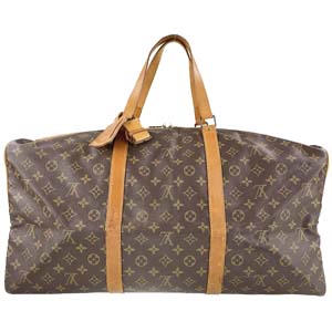 ルイ・ヴィトン モノグラム サック スープル55 ブラウン ボストンバッグ