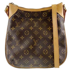 ルイ・ヴィトン モノグラム オデオンPM ブラウン ショルダーバッグ