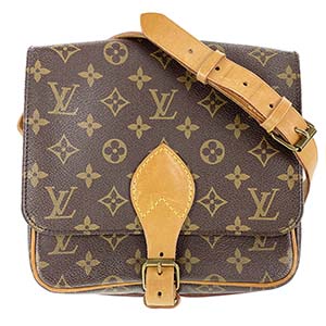 ルイ・ヴィトン モノグラム カルトシエールMM ブラウン ショルダーバッグ