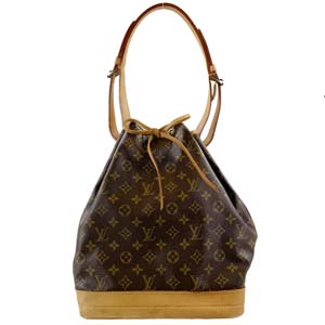 ルイ・ヴィトン モノグラム ノエ ブラウン ショルダーバッグ