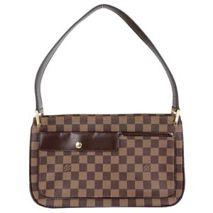 ルイ・ヴィトン ダミエ エベヌ オーバーニュ ブラウン 2WAY ショルダーバッグ