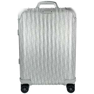 ディオール リモワコラボ オブリーク アルミニウム シルバー キャビンスーツケース