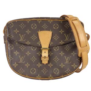 ルイ・ヴィトン モノグラム ジュヌフィーユGM ブラウン ショルダーバッグ