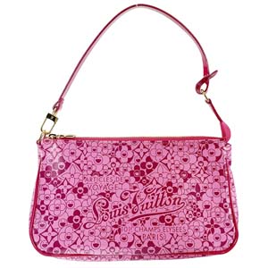 ルイ・ヴィトン コスミックブラッサム 村上隆 ポシェット アクセソワ―ル ピンク ポーチ