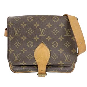 ルイ・ヴィトン モノグラム カルトシエールMM ブラウン ショルダーバッグ