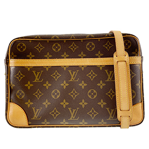 ルイ・ヴィトン モノグラム トロカデロ30 ブラウン ショルダーバッグ