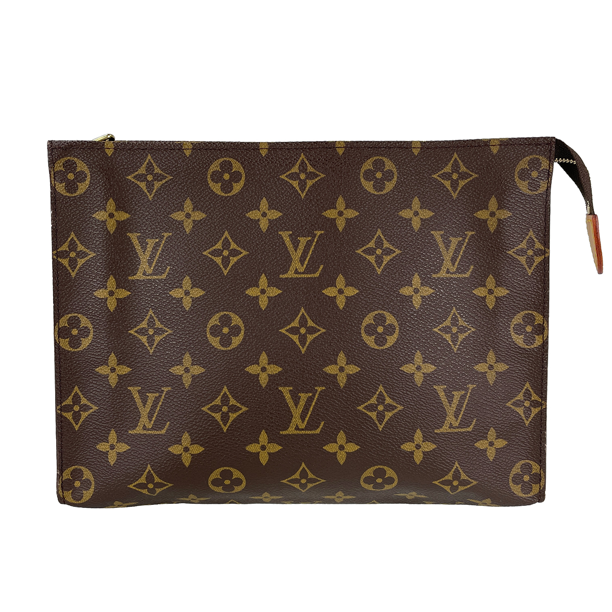 ルイ・ヴィトン モノグラム ポッシュ トワレット26 ブラウン ポーチ