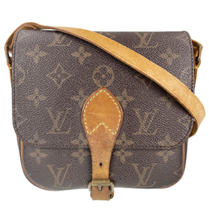 ルイ・ヴィトン モノグラム カルトシエールPM ブラウン ショルダーバッグ