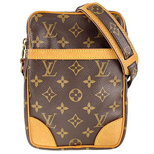 ルイ・ヴィトン モノグラム ダヌーブ ブラウン ショルダーバッグ