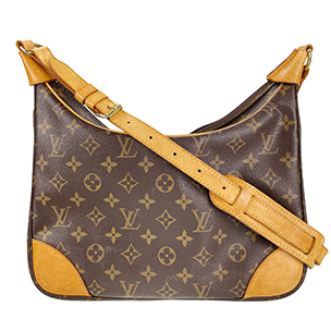 ルイ・ヴィトン モノグラム ブローニュ30 ブラウン ショルダーバッグ