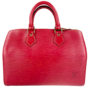 ルイ・ヴィトン エピ スピーディ25 カスティリアンレッド ハンドバッグ