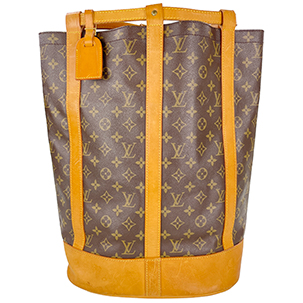 ルイ・ヴィトン モノグラム ランドネGM ブラウン ショルダーバッグ