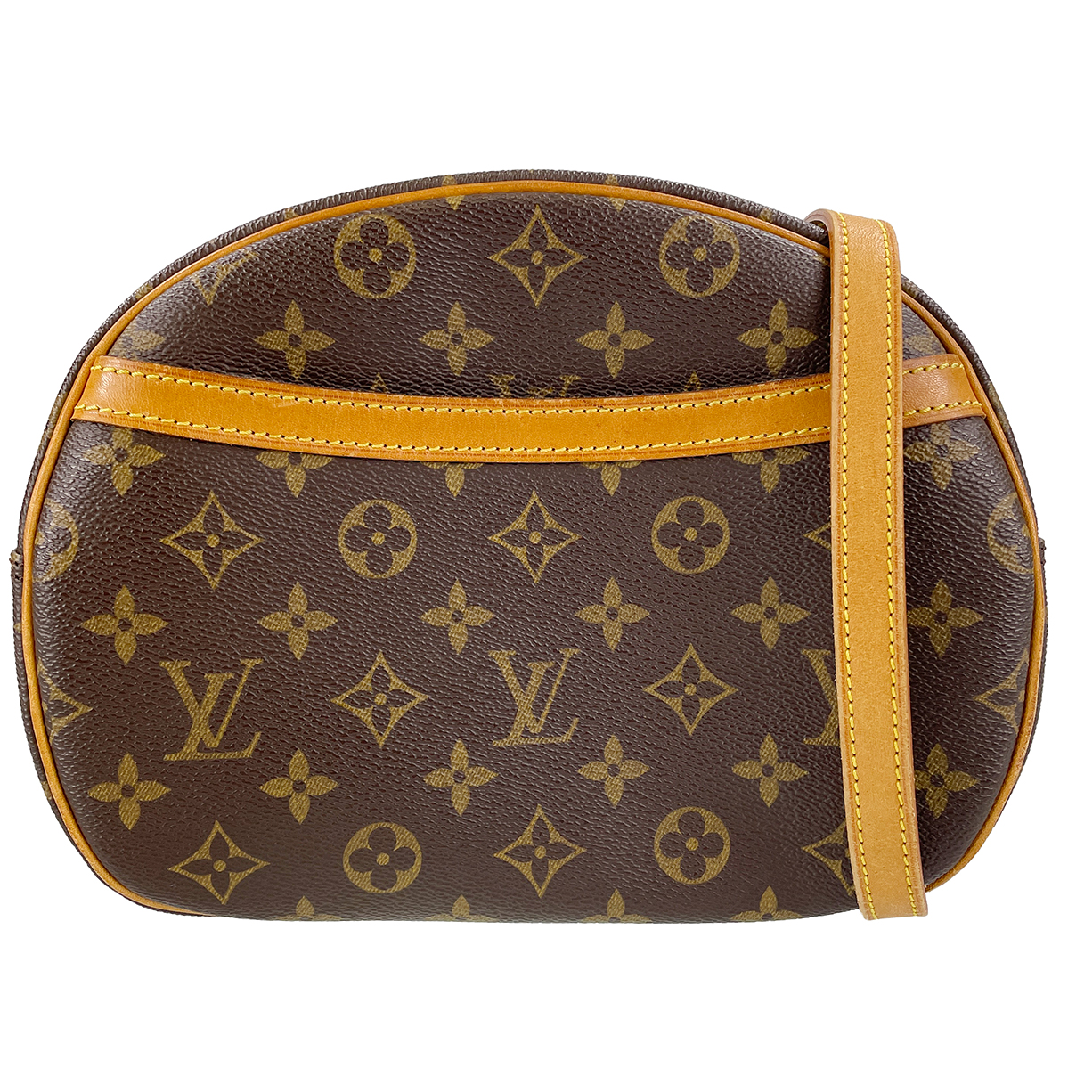 ルイ・ヴィトン モノグラム ブロワ ブラウン ショルダーバッグ