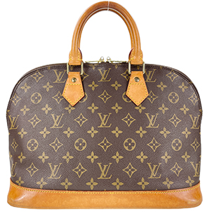 ルイ・ヴィトン モノグラム アルマ ブラウン ハンドバッグ
