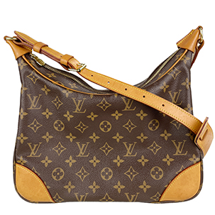 ルイ・ヴィトン モノグラム ブローニュ30 ブラウン ショルダーバッグ