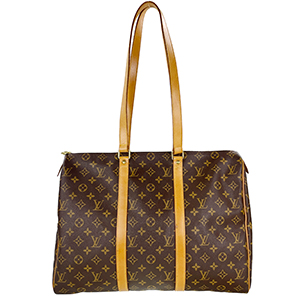 ルイ・ヴィトン モノグラム フラネリー45 ブラウン トートバッグ
