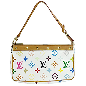 ルイ・ヴィトン モノグラム マルチカラー ポシェット アクセソワ―ル ブロン ポーチ