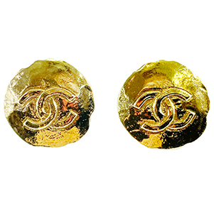 シャネル CCロゴ ゴールドメッキ ゴールド イヤリング
