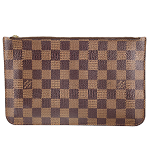 ルイ・ヴィトン ダミエ エベヌ ブラウン ネヴァーフルMM 付属ポーチ