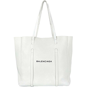 バレンシアガ エブリデイ トート S レザー ホワイト トートバッグ