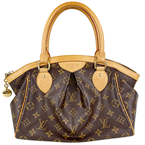 ルイ・ヴィトン モノグラム ティヴォリPM ブラウン ハンドバッグ