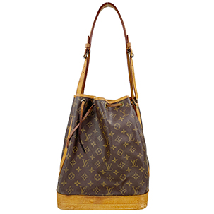 ルイ・ヴィトン モノグラム ノエ ブラウン ショルダーバッグ