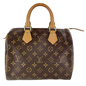 ルイ・ヴィトン モノグラム スピーディ25 ブラウン ハンドバッグ