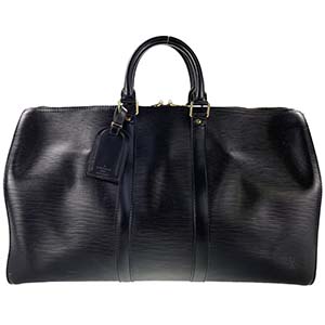 ルイ・ヴィトン エピ キーポル55 ノワール ボストンバッグ