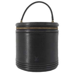 ルイ・ヴィトン エピ カンヌ ノワール バニティハンドバッグ