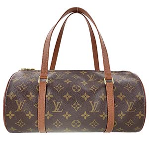 ルイ・ヴィトン モノグラム パピヨン30 ブラウン ハンドバッグ