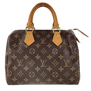 ルイ・ヴィトン モノグラム スピーディ25 ブラウン ハンドバッグ