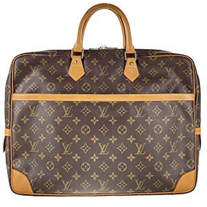 ルイ・ヴィトン モノグラム ポルトドキュマン ヴォワヤージュ 2コンパートメント ブラウン ビジネスバッグ