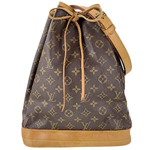 ルイ・ヴィトン モノグラム ノエ ブラウン ショルダーバッグ