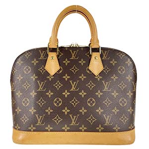 ルイ・ヴィトン モノグラム アルマ ブラウン ハンドバッグ