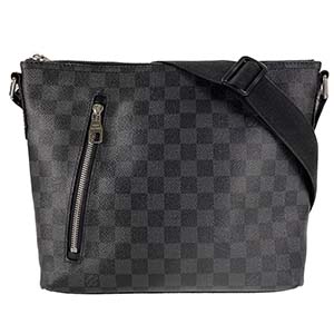 ルイ・ヴィトン ダミエ グラフィット ミックPM レザー ブラック ショルダーバッグ