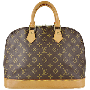 ルイ・ヴィトン モノグラム アルマ ブラウン ハンドバッグ