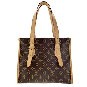 ルイ・ヴィトン モノグラム ポパンクール オ ブラウン トートバッグ